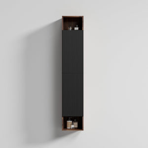 English Elm Cc1014s110.309 Floating Wall Cabinet Walnut Grille Mid-century Bathroom Storage W1865S00180