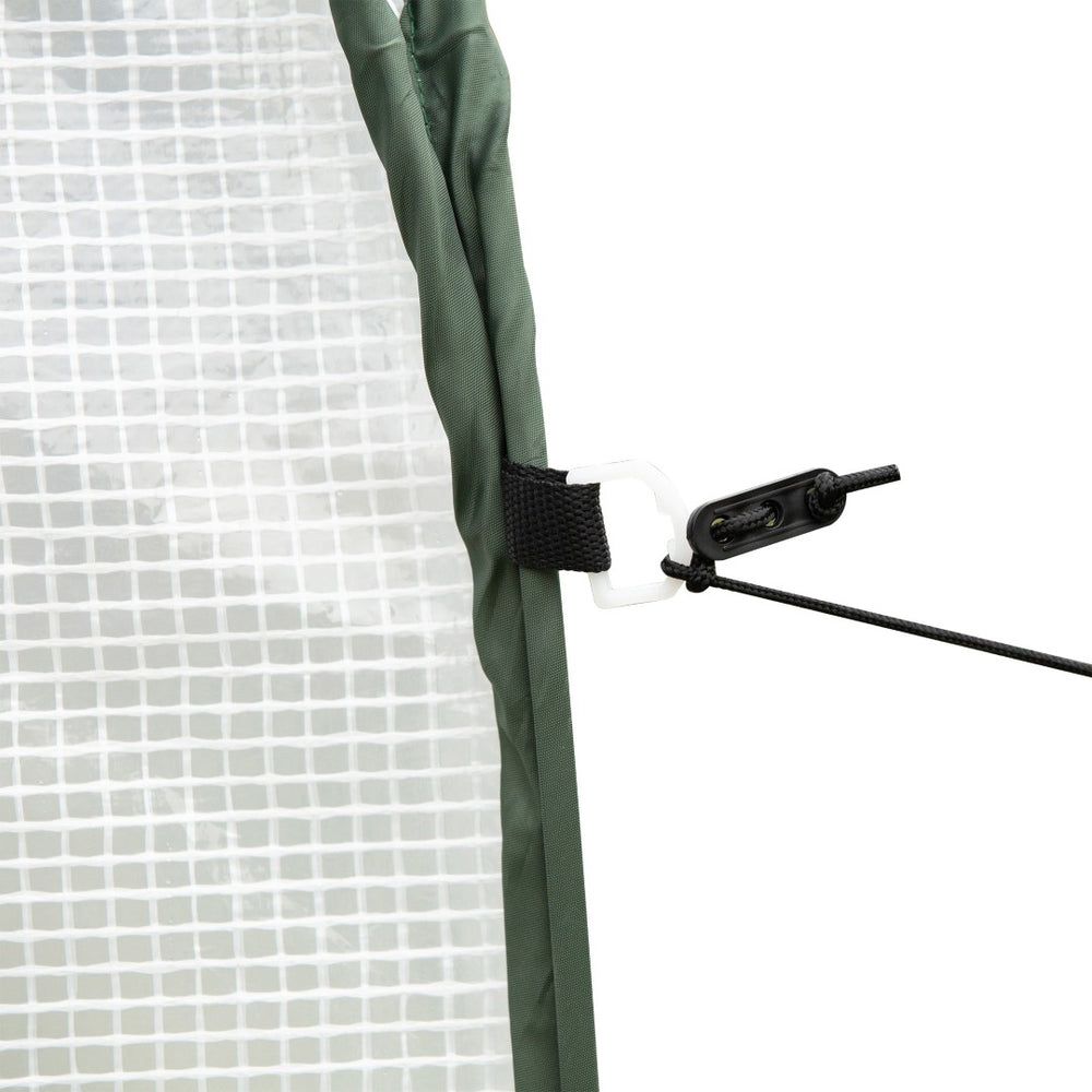 English Elm Outsunny 7' X 7' Portable Walk-In Greenhouse Tent With Zipper Door For Easy Plant Care & Growth W2225P174452-GIGA