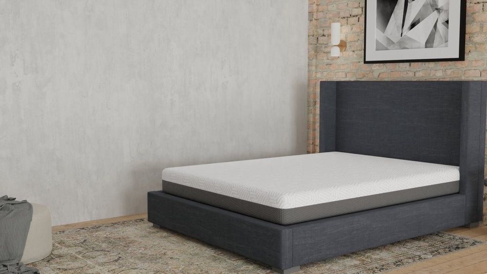 English Elm Pur Chill California King Gel Memory Foam Mattress with Active Cooling Cover B337P293557