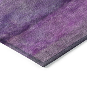 HomeRoots 10' Abstract Purple & Plum Washable Area Rug - Indoor/Outdoor Durable, Stylish, & Easy Care Design 658800