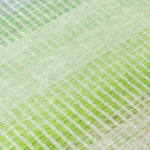 HomeRoots 8' Colorful Striped Round Area Rug – Washable, Durable, Perfect for Indoor/Outdoor Use, Easy Care 658875