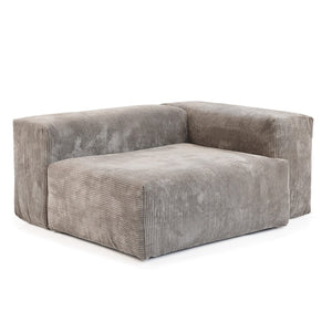 English Elm Pixel Modern Modular Sofa – Versatile L-Shaped 4-Seater Corduroy Comfort For Family Spaces B341S00025-GIGA