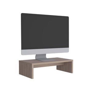 English Elm Desk sleek modern engineered wood 5.4" H compact office shelf unit with durable construction, eco-certified White Oak 24.41 L x 15.35 W x 3.15 H B097P250848