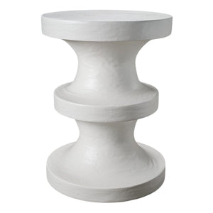 HomeRoots 22" White Wood Round End Table - Modern Design, Versatile Use, Fully Assembled, Ideal for Small Spaces 659068