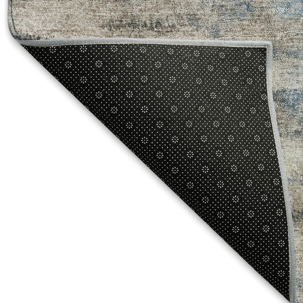 HomeRoots 8' X 10' Washable Indoor Outdoor Area Rug in Brown, Taupe & Ivory - Durable, Stylish & Easy Care! 659135