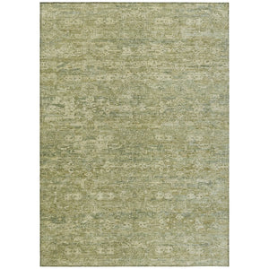 HomeRoots 9' X 12' Sage Ikat Area Rug - Stylish, Washable, Durable for Indoor & Outdoor Use - Easy Care Design 659382