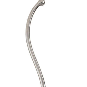 HomeRoots 21" Modern Red and Silver Aluminum Cherry Tabletop Sculpture - Chic Home Accent for Any Décor 9 659497