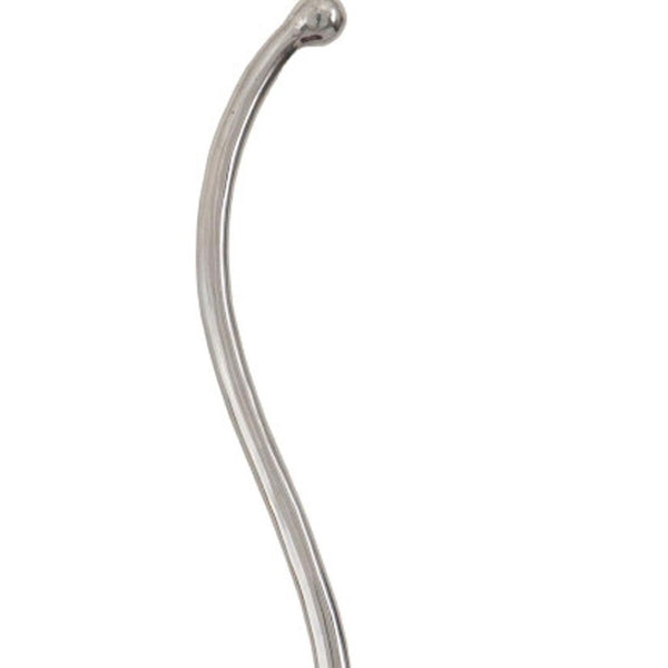 HomeRoots 21" Modern Red and Silver Aluminum Cherry Tabletop Sculpture - Chic Home Accent for Any Décor 9 659497