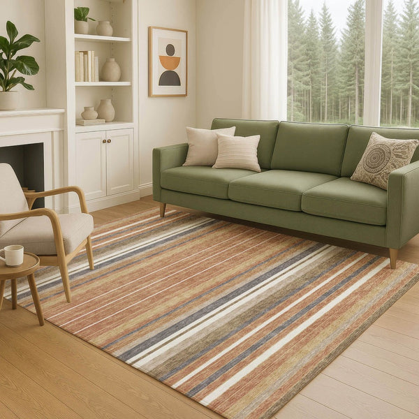 HomeRoots 10' Chili Red Indoor Outdoor Area Rug - Durable, Stylish, Washable Design for High Traffic Spaces 659681
