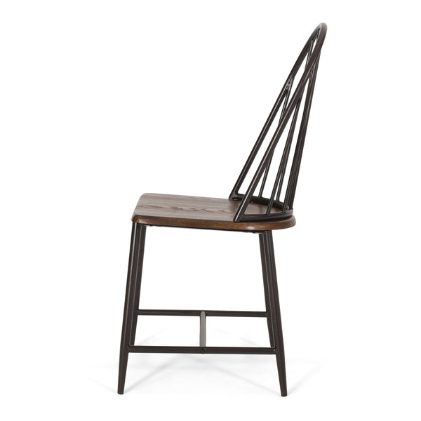 English Elm Christopher Knight Home® - DINING Chair Dark Brown Engineered Wood Farmhouse Spindle Back Rustic Cottage Style Durable Comfort (98) 68147.00