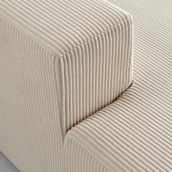 English Elm Reversible Corduroy U-Shaped Sectional Sofa - Plush Comfort For Modern Living Rooms! W1765S00118-GIGA