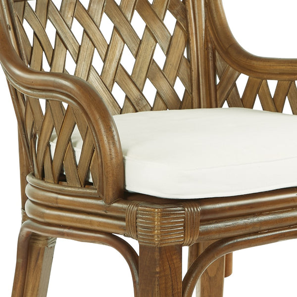 OSP Home Furnishings Plantation Bar Stool Brown Stain