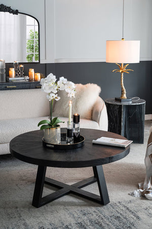 English Elm 2.4X2.4X9.4" Black And Clear Tealight Candle Holder Set – Modern Ambiance For Home & Events, 6Ea/Ctn W2078P390745