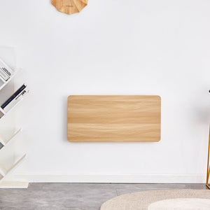 English Elm Laundry Wall Mounted Folding Table – Space-Saving Design, Perfect For Home Office, Kitchen & More! W3226P278937