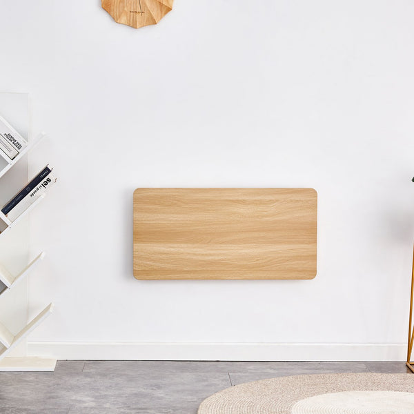 English Elm Laundry Wall Mounted Folding Table – Space-Saving Design, Perfect For Home Office, Kitchen & More! W3226P278937