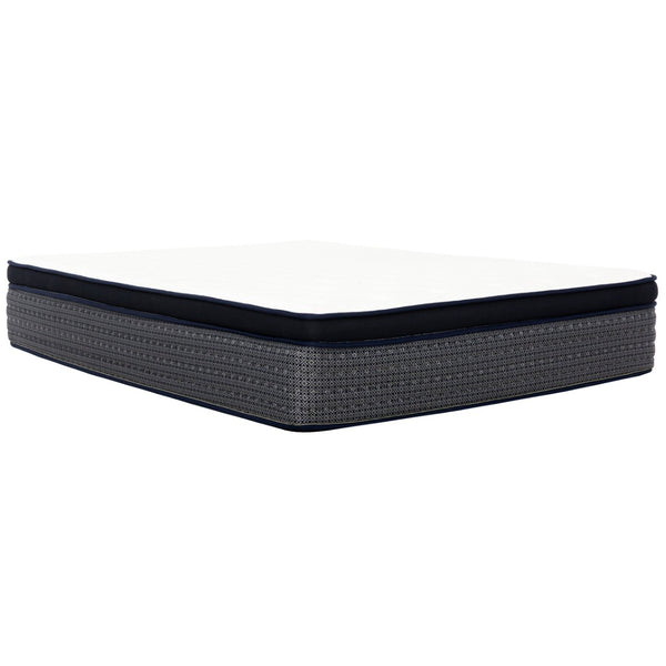English Elm 14 Inch Full Hybrid Mattress Gel Foam Pocket Coils Ice Yarn Euro Top Cooling B011P474213