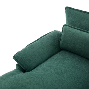 English Elm United We Win U Shaped Cloud Couch - 110" Modular Sectional Sofa With Memory Foam & Storage Pockets W1568S00216-GIGA