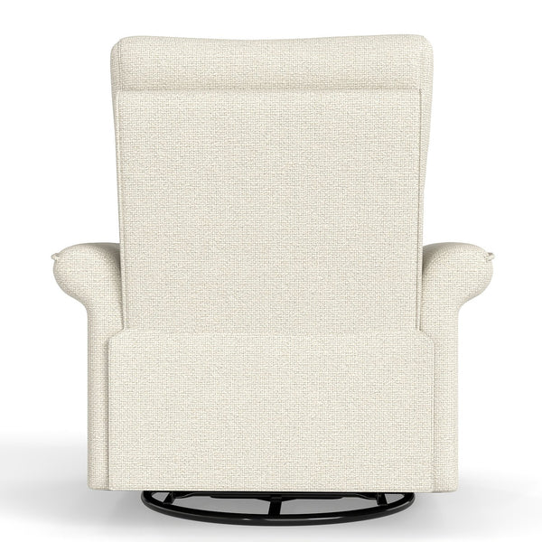 English Elm Power Power Swivel Rocker Recliner Chair with Wide Armrests, Dual USB Charging Ports, Compact Comfort Gray W1028S00054
