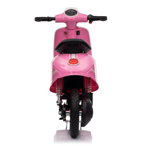 English Elm 24v Kids Electric Dirt Bike with Pneumatic Tires Suspension and Bluetooth for Ages 8-14 W1578P297858