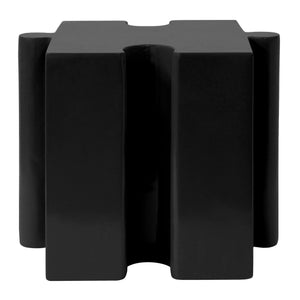 English Elm Christopher Knight Home® - Puzzle Art Side Table - Modular Black Mgo Design For Custom Indoor & Outdoor Arrangements, Weatherproof N770P347932B