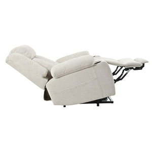English Elm Power Lift Recliner Chair - Comfortable Fabric Seating With Remote, Cup Holders & Extended Footrest W1028S00042-GIGA