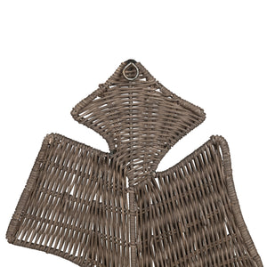 Crestview Collection 36.25"H Wicker Wall Decor - Stylish And Unique Crestview Design For Elegant Home Interiors   Cvbzwf163c