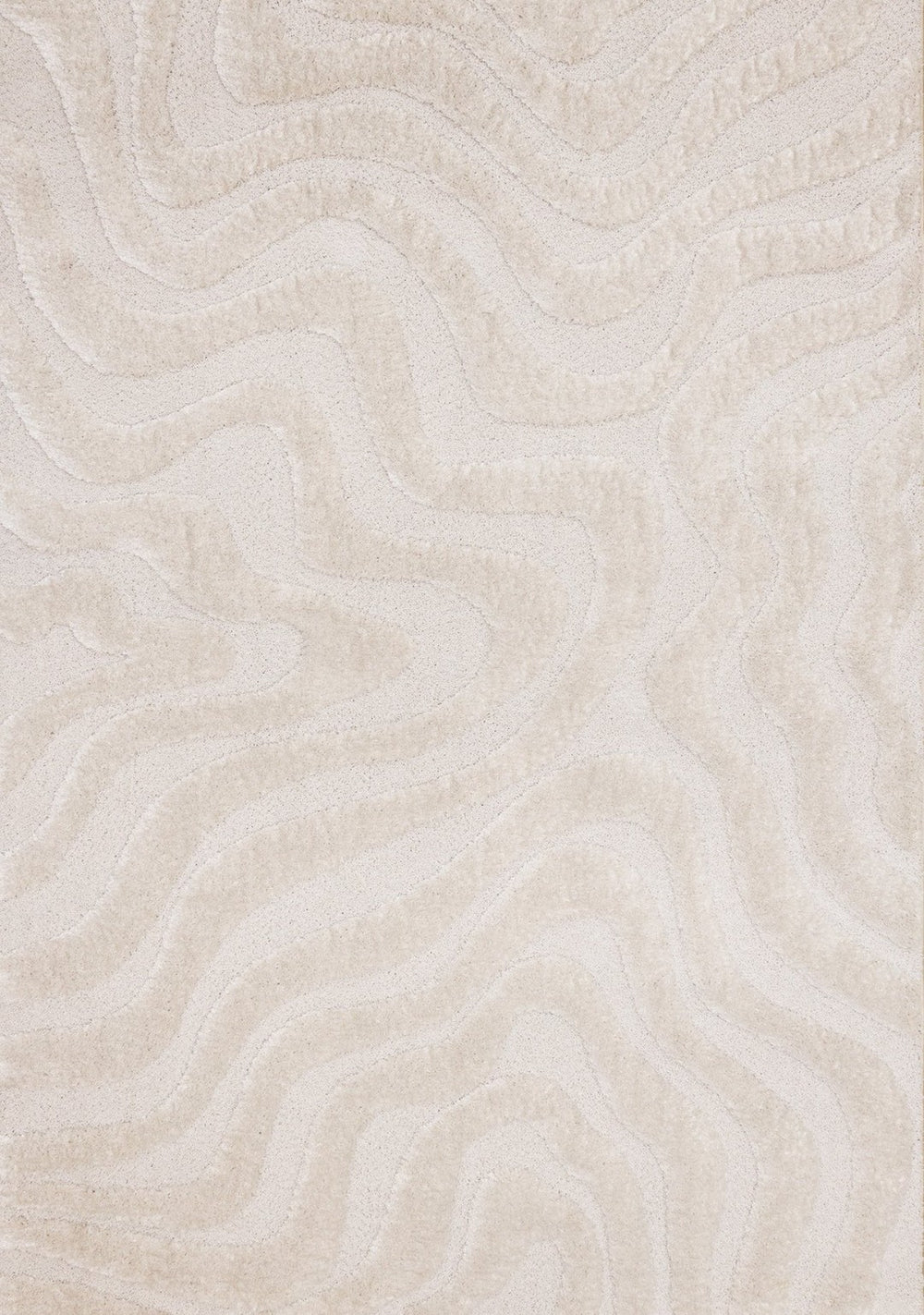 HomeRoots 5' Modern White Area Rug - Soft, Durable, and Stylish for Living Rooms, Bedrooms, and Playrooms 5' X 8' 660015