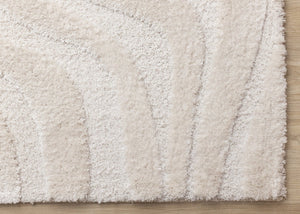 HomeRoots 5' Modern White Area Rug - Soft, Durable, and Stylish for Living Rooms, Bedrooms, and Playrooms 5' X 8' 660015