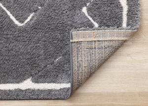 HomeRoots 5' Soft White Area Rug - Durable, Stain-Resistant, Modern Design for Cozy Living Spaces and Homes 8' X 11' 660018