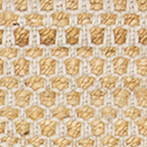 HomeRoots 5' Hand-Woven Jute Geometric Area Rug in Beige and Cream – Durable, Stylish, Perfect for Any Room 8' X 11' 660024