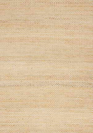 HomeRoots 5' Hand-Woven Jute Geometric Area Rug in Beige and Cream – Durable, Stylish, Perfect for Any Room 8' X 11' 660024