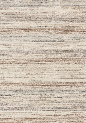 HomeRoots 5' Modern White and Orange Abstract Area Rug - Stylish, Durable, Soft Pile for High-Traffic Spaces 8' X 11' 660034