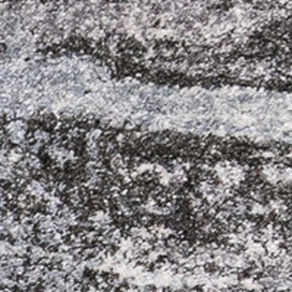 HomeRoots 4' Modern Abstract Area Rug in White and Gray - Soft, Durable, and Stain-Resistant Stylish Floor Accent 5' X 8' 660036