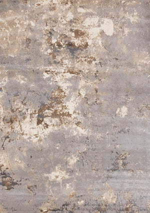 HomeRoots 8' Taupe Brown and Gray Abstract Area Rug - Modern Design, Durable, Stain-Resistant for High-Traffic Areas 8' X 11' 660051