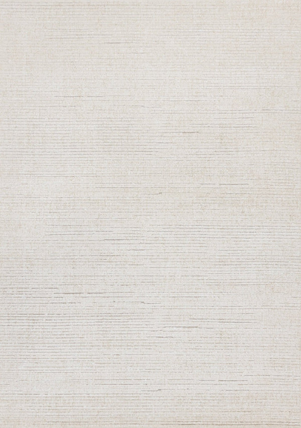HomeRoots 5' Cream Area Rug - Modern, Durable Design for Homes with Kids and Pets, Easy Clean & Stylish Decor 5' X 8' 660061