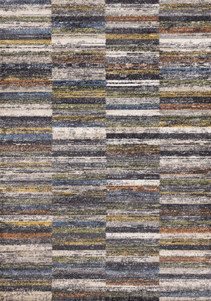 HomeRoots 8' Modern Abstract Area Rug in Gray-Green & Ivory - Durable, Easy-Care Design for Family Spaces 8' X 11' 660075