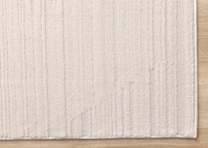 HomeRoots 8' Beige Area Rug - Soft, Durable, Stain-Resistant Design for Modern Living Spaces and Versatile Decor 8' X 11' 660081