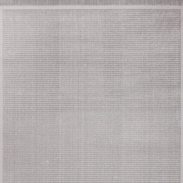HomeRoots 5' Gray Geometric Area Rug - Modern Design, Soft Polyester, Stain-Resistant, Perfect for Any Room 5' X 8' 660082
