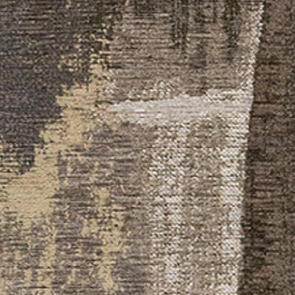 HomeRoots 5' Modern Brown and Black Abstract Area Rug - Durable, Stain-Resistant, Perfect for High-Traffic Areas 5' X 8' 660086