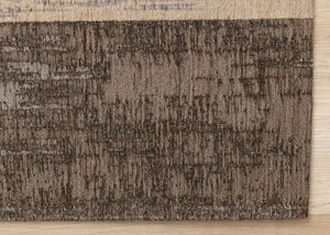 HomeRoots 5' Modern Brown and Black Abstract Area Rug - Durable, Stain-Resistant, Perfect for High-Traffic Areas 5' X 8' 660086