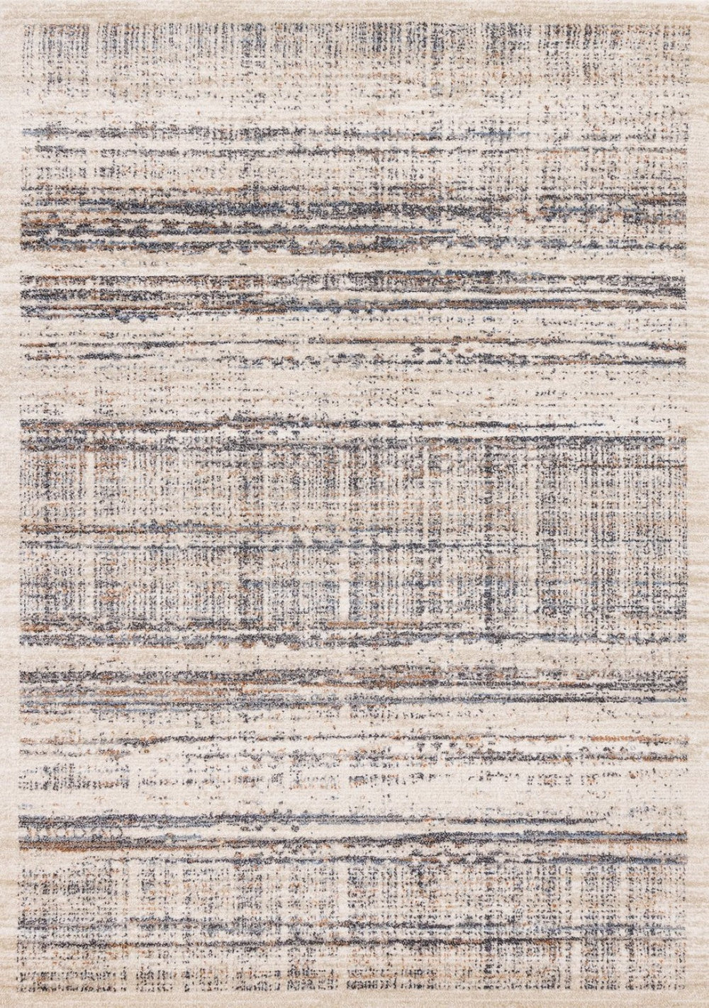 HomeRoots 5' Modern Abstract Area Rug in Beige, Gray, and Brown – Durable, Stain-Resistant, Stylish Home Décor 5' X 8' 660090