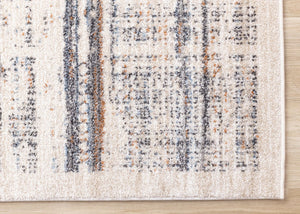HomeRoots 8' Modern Abstract Area Rug in Beige, Gray & Brown - Durable, Stain-Resistant & Easy-Care Design 8' X 11' 660091