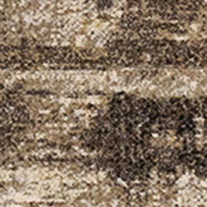 HomeRoots 8' Modern Beige and Brown Abstract Area Rug - Durable, Stain-Resistant Design for Stylish Homes 8' X 11' 660102