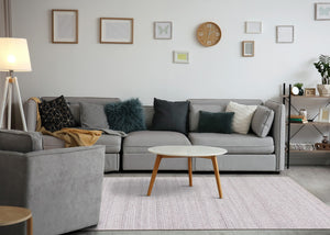 HomeRoots 8' Hand-Woven Beige and Cream Geometric Area Rug – Durable, Stylish, Stain-Resistant, Unique Design 8' X 11' 660118
