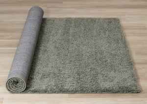 HomeRoots 4' Dark Green Area Rug - Stylish, Durable, and Stain-Resistant for High-Traffic Living Spaces 7' X 10' 660125