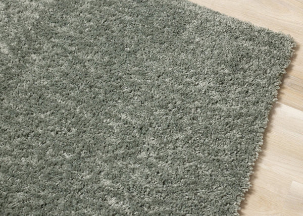 HomeRoots 8' Dark Green Area Rug - Soft, Durable, and Stain Resistant for High-Traffic Family Spaces 8' X 11' 660126