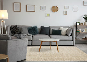 HomeRoots 8' Beige Area Rug - Soft, Durable, and Stylish for Your Living Space - Perfect for Families and Pets 8' X 11' 660130