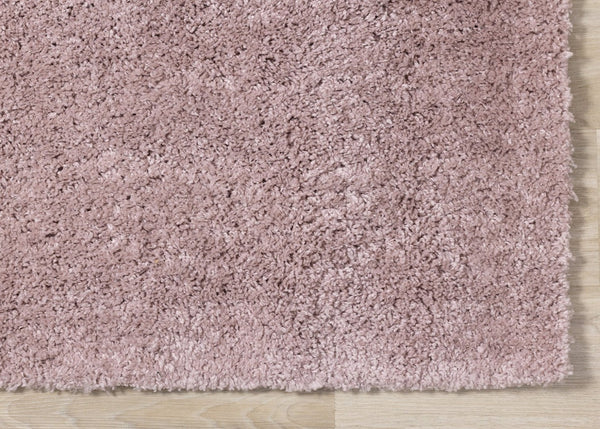 HomeRoots 4' Plush Pink Area Rug - Soft, Stylish, and Durable for Family Spaces, Perfect for Kids and Pets! 7' X 10' 660133