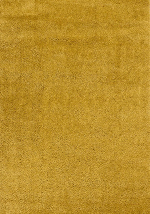 HomeRoots 4' Vibrant Yellow Area Rug - Modern Design for High-Traffic Areas, Soft & Stain-Resistant Comfort 4' X 6' 660135