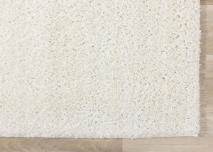 HomeRoots 4' Cream Area Rug - Plush, Stain-Resistant, Durable Polypropylene for Cozy Spaces & Easy Cleanup 7' X 10' 660141